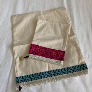 Tory Burch shoe storage bags
